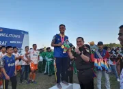 Kesebelasan Bangka Tengah Juara 1 Sepakbola Porprov VI