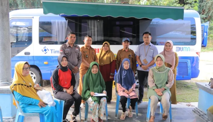 Mobil Sehat PT Timah Sudah Dinantikan Warga