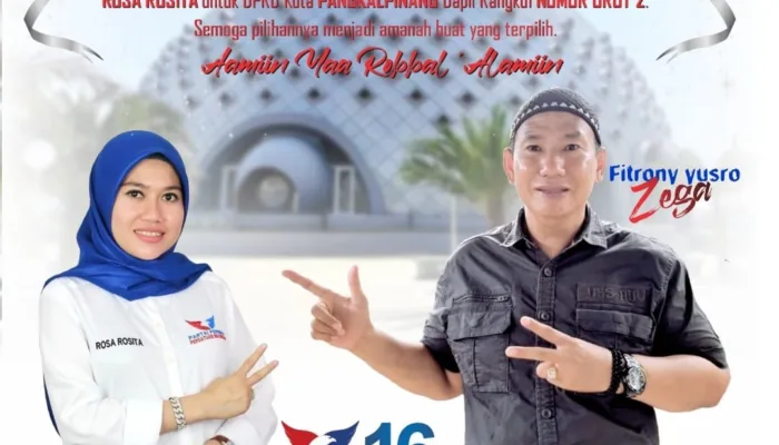 Rosa Rosita Siap Dorong Kesejahteraan Rakyat
