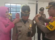 44 Personel Polres Bangka Naik Pangkat