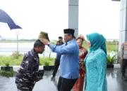 Bersama Forkopimda, Penjabat Gubernur Sambut Kedatangan Pangkoarmada I