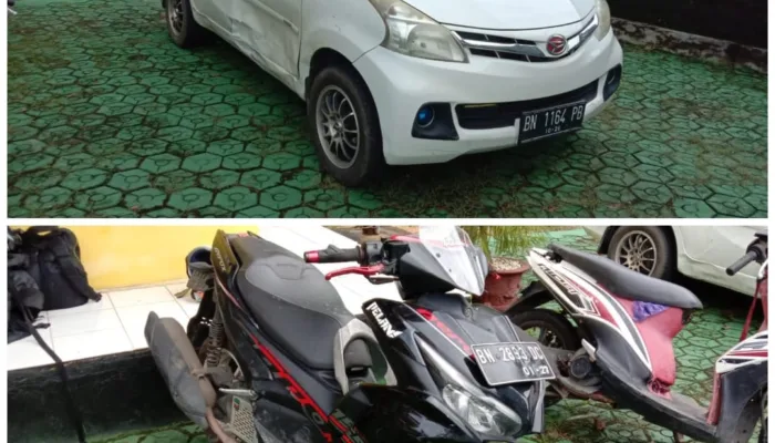 Tabrakan Daihatsu Xenia Dengan 2 Motor, 1 Orang Meninggal Dunia