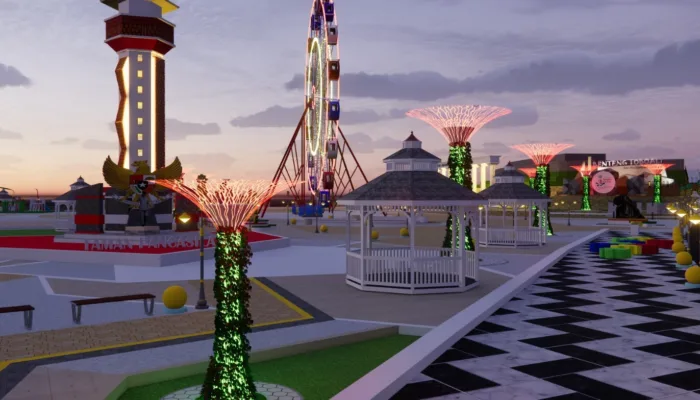 Bianglala dan Rainbow Slide, Akan Hadir di Kawasan Wisata Simpang 5 Toboali