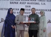 Herman Hadiri Silaturahmi Pengantar Tugas Asep Maryono