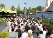 Shalat Idulfitri Dilaksanakan di Masjid Agung Kubah Timah