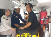 Sigap Tangani Pemudik Pingsan