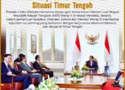Jokowi Terima Kunjungan Kehormatan Menlu RRT, Wang Yi