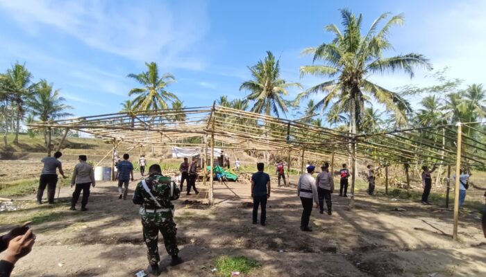 Timgab Bubarkan Arena Judi Sabung Ayam