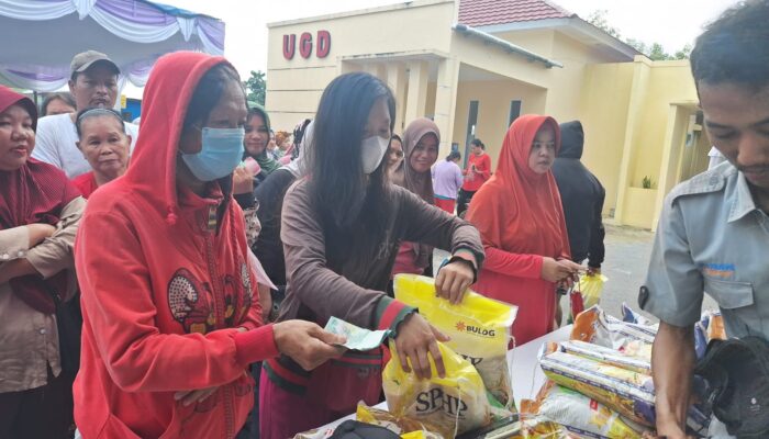 Operasi Pasar Murah di Kelurahan Temberan