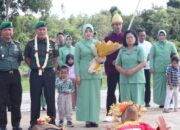 Upacara Pedang Pora dan Tarian Sekapur Sirih, Sambut Dandim 0432/Bangka Selatan