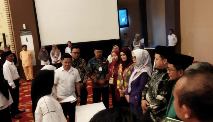 Lusje Hadiri Pelantikan PPK se Kota Pangkalpinang