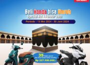 Beli Motor Honda Berhadiah Umroh