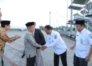 Penjabat Sekda Sambut Mantan Wapres