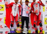 Pembalap Muda Astra Honda Borong Podium di ARRC Mandalika