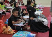 Pelajar Program Pemali Boarding School, Gelar Lomba Mewarnai Kemerdekaan