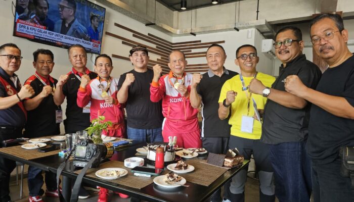 Zulmansyah Kunjungi Kontingen Siwo PWI DKI Jakarta