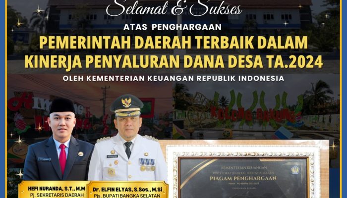 Basel Terbaik Kinerja Penyaluran Dana Desa