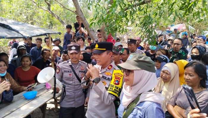 Temui Penambang di Tembelok – Keranggan, Forkopimcam Mentok Ingatkan Hal Ini