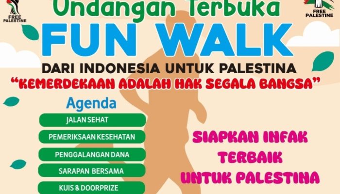 Fun Walk Bakal Menarik Ratusan Peserta