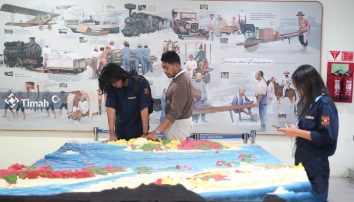 Mahasiswa Fakultas Geologi Universitas Padjajaran Belajar Tentang Pertimahan