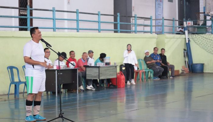 Budi Utama Buka Turnamen Futsal Tirta Pinang Cup