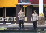 Apel Kesiapan Dan Konsolidasi di Halaman Mapolda