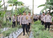 Tinjau Kebun Ketahanan Pangan, Kapolda Dukung Program Percepatan Swasembada Pangan Pemerintah