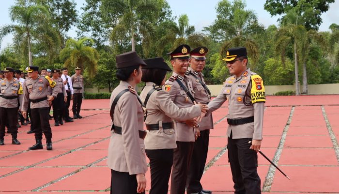 Kasat Lantas Dan Kapolsek Kelapa Berganti