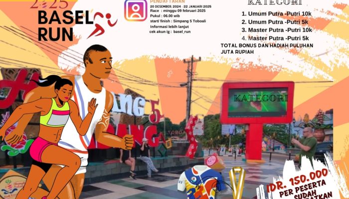 Basel Run Akan Digelar 9 Februari 2025