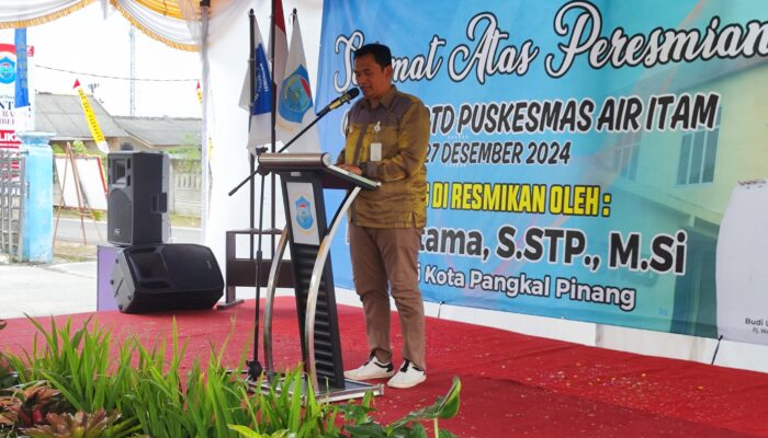 Gedung UPTD Puskesmas Air Itam Diresmikan