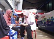 Ratusan Warga Toboali Antusias Periksa Kesehatan