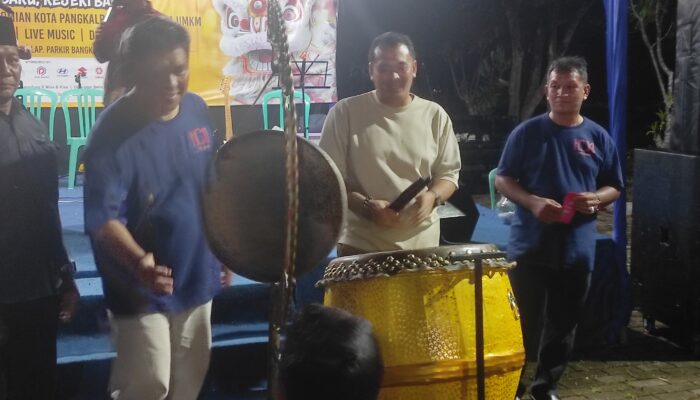 Didukung Sponsor, Pembukaan Bazar UMKM Berlangsung Meriah