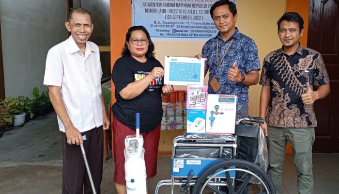 Yayasan Bina Citra Permudah Cek Kesehatan Lansia