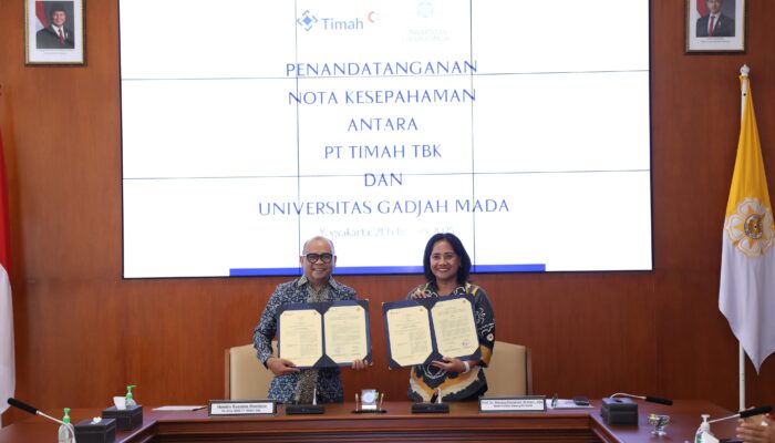 PT Timah Tbk Jalin Kerja Sama Dengan Universitas Gadjah Mada