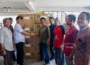 Kelompok Nelayan Dusun Tanah Merah Terima Bantuan Mesin Tempel