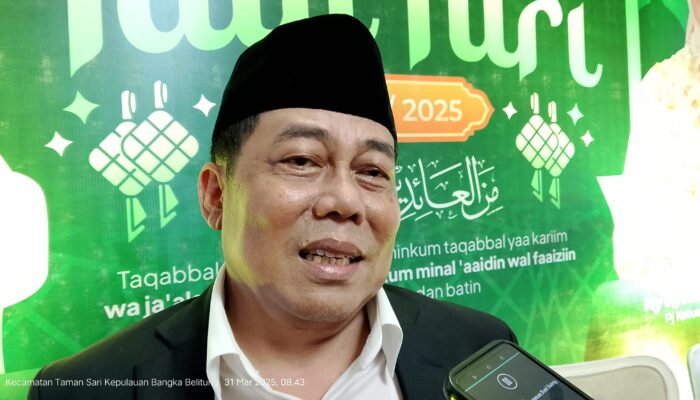 Unu Terkesan Lebaran di Pangkalpinang