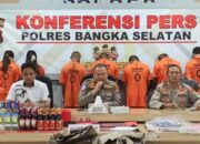 Selama 2 Pekan, Polres Basel Ungkap 12 Kasus Pekat