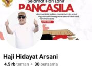 Hati-hati! Ada Akun Palsu Atas Nama Hidayat Arsani di Facebook