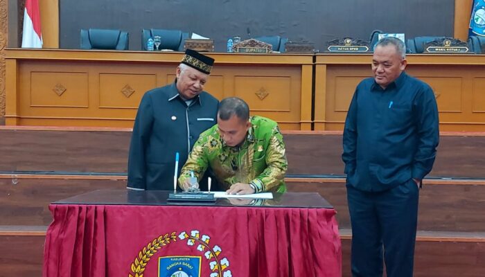 Rekomendasi DPRD Terhadap LKPJ Bupati Bangka Barat Tahun Anggaran 2024