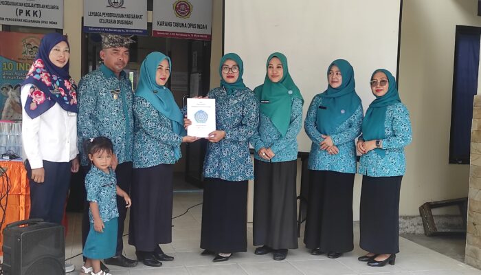 Ini Inovasi Yang Ditampilkan PKK Kelurahan Opas Indah