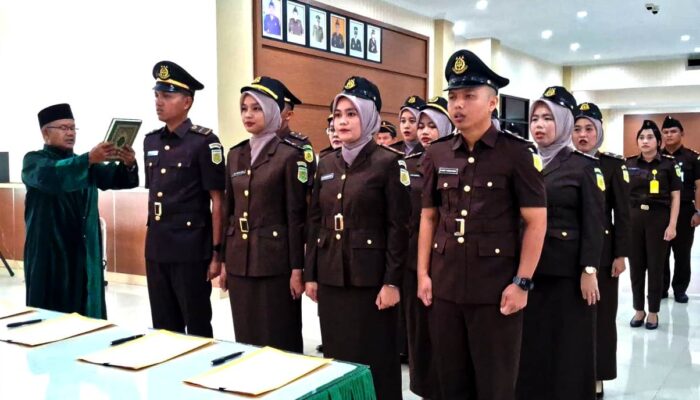 12 CPNS Kejari Basel Resmi Jadi PNS