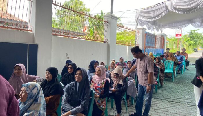 Serap Aspirasi Warga Opas, Ucok Oktahaber Fokus Pada Penanganan Banjir