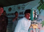 Ini Hasil Rukyatul Hilal 1 Dzulhijjah 1446 Hijriyah