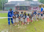 Tim Fire Fighter PT Timah Kunjungi TK Kutilang 1 Pangkalpinang