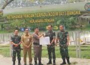 Pemkot Juga Hibahkan Tanah Untuk Kodim