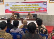 Sosialisasi Kamtibmas Jelang Pilkada Ulang