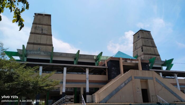 Tahun Ini Masjid Agung Baitur Ridho Akan Direnovasi, Segini Anggarannya