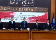 Badri Pimpin Rapat Paripurna Penyampaian Pidato Bupati