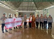 Polres Bangka Bagikan Bantuan Sosial di 5 Titik