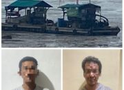 Polairud dan TNI AL Ungkap Tambang Ilegal di Teluk Inggris